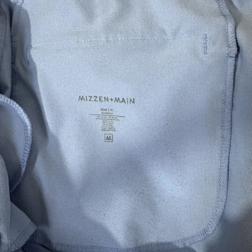Mizzen Main 'Harbour' Lightweight Chino Golf Shorts. Light Blue, Men's‎ 38 M